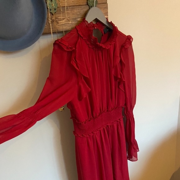 NWT beautiful RW&Co Red Dress - Picture 2 of 4